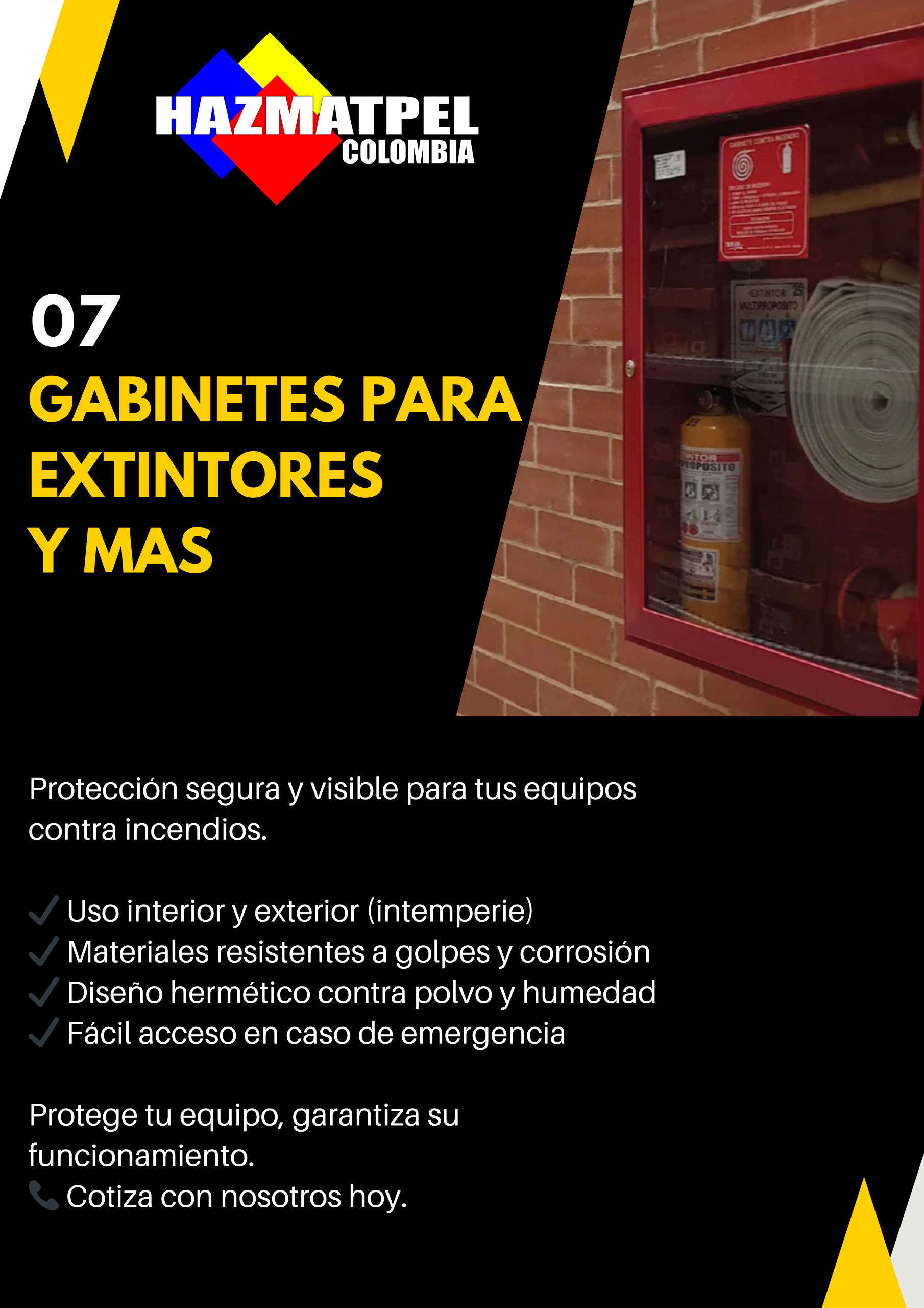 GABINETES CONTRA INCENDIOS