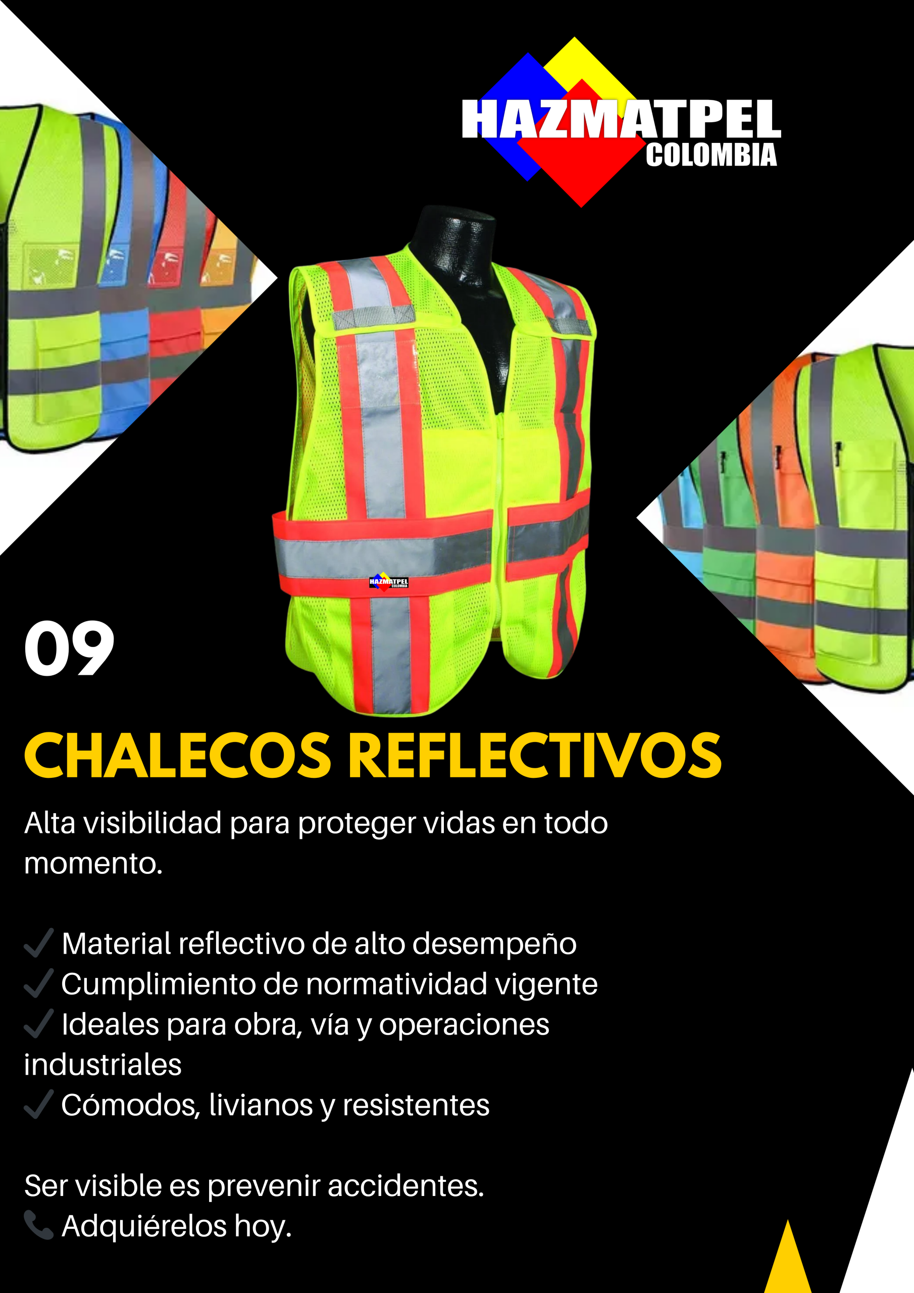 CHALECOS REFLECTIVOS