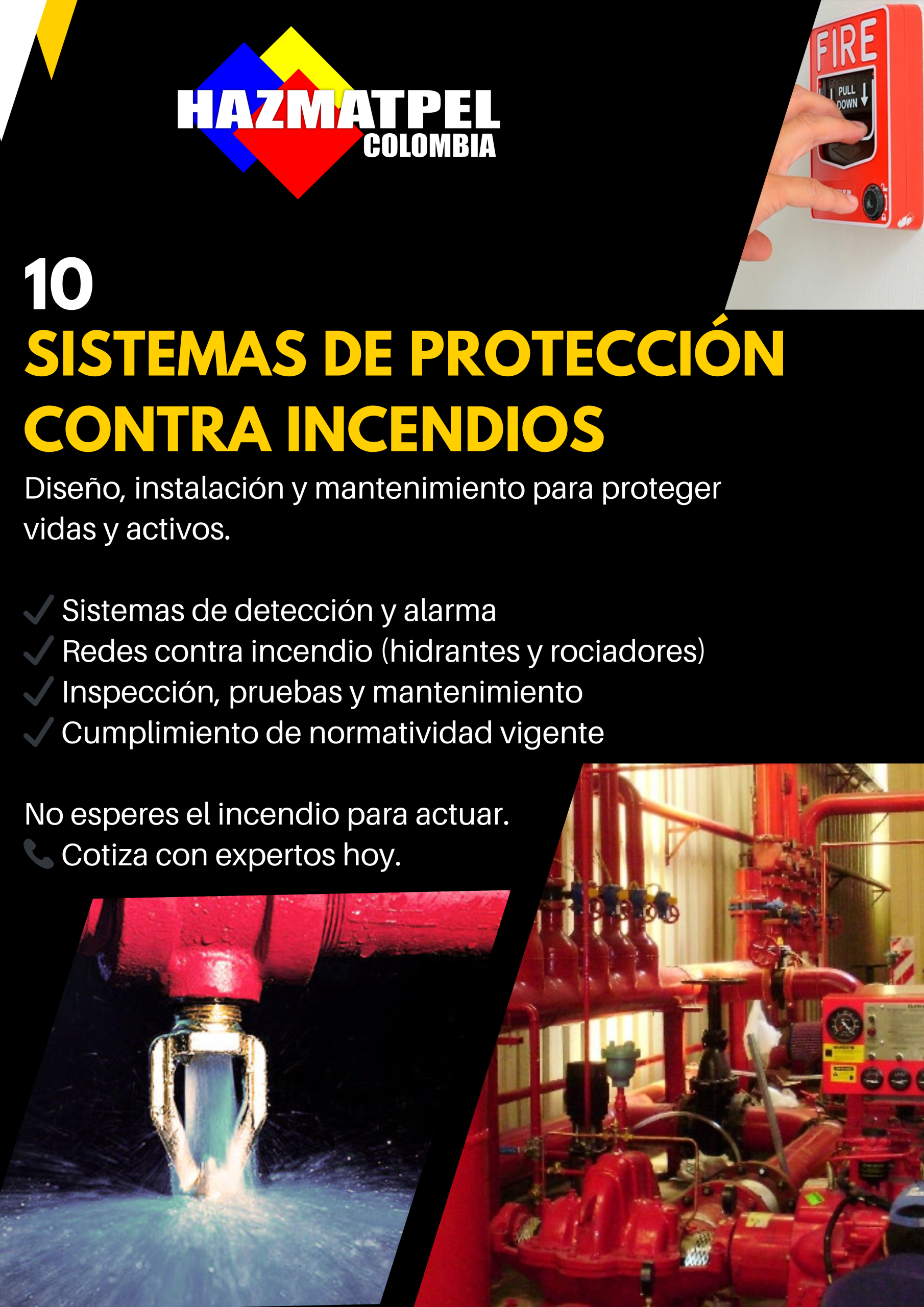 SISTEMAS DE PROTECCIÓN CONTRA INCENDIOS