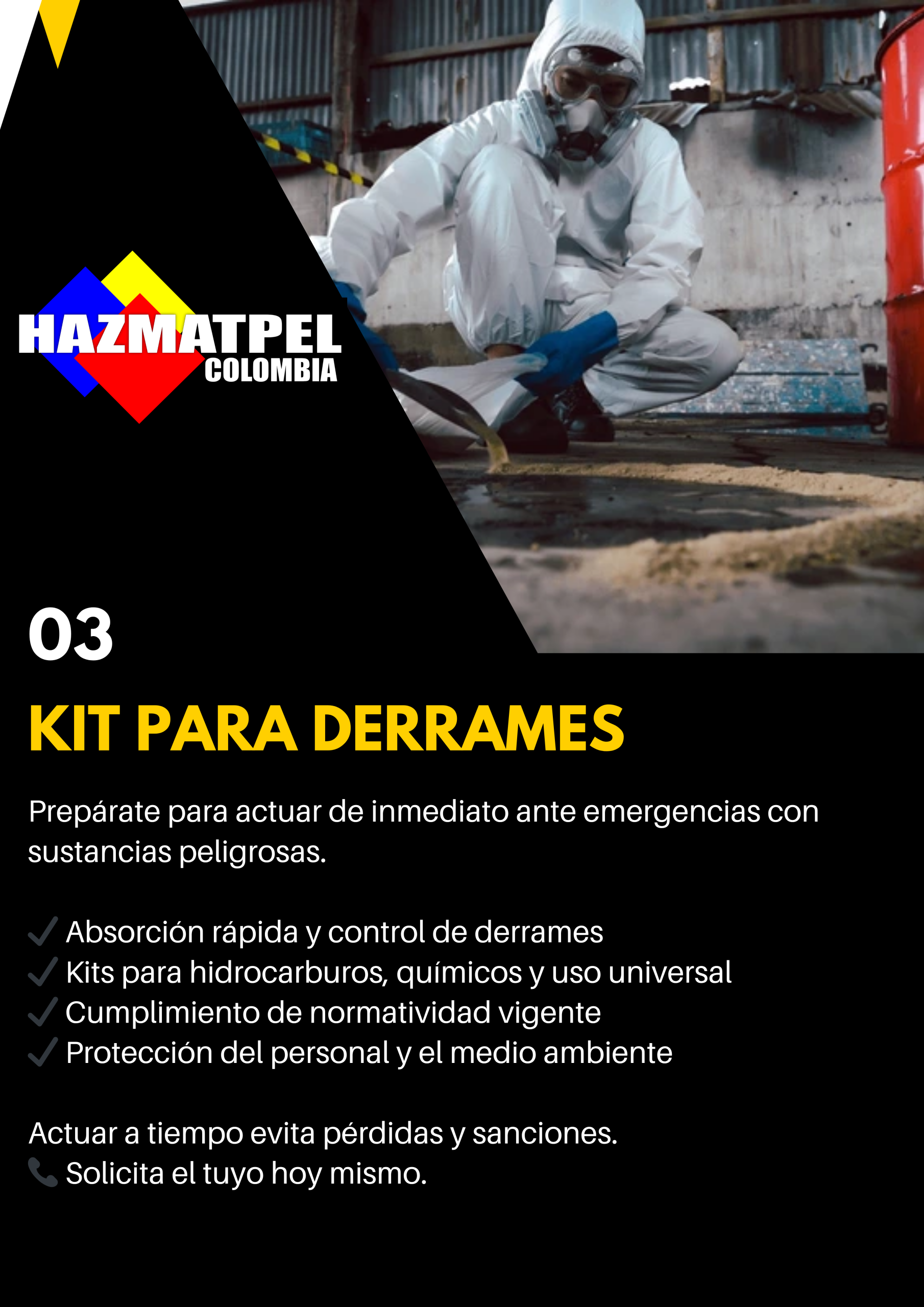 KIT PARA DERRAMES
